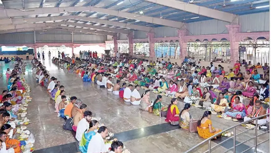 kanipakam temple pooja schedule and sevas list