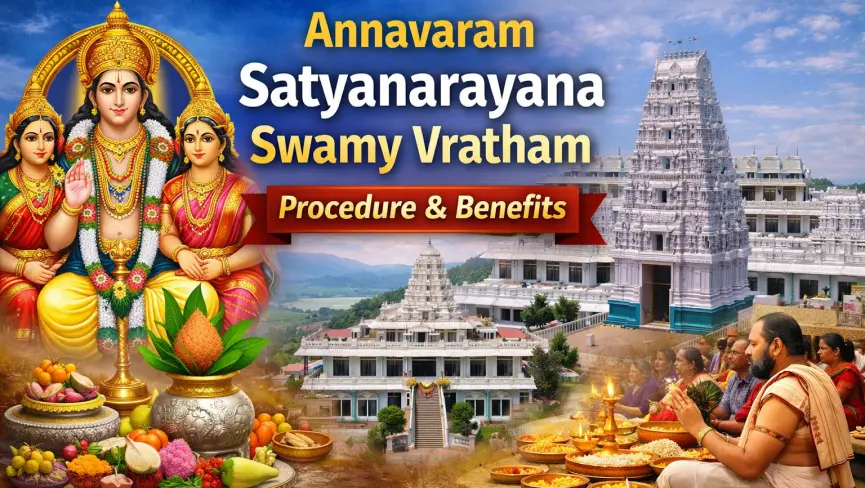 annavaram satyanarayana swamy vratham procedure benefits